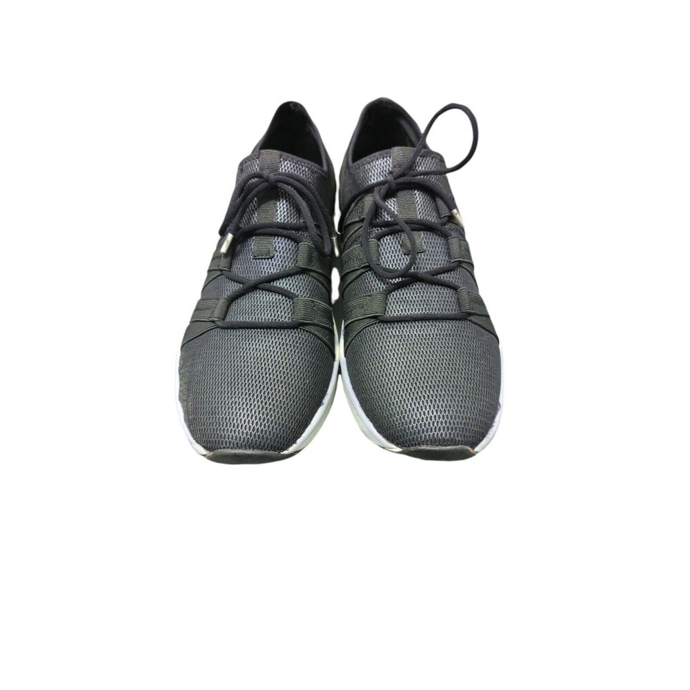 Easy Spirit Women's Wide Black Pewter Illuma Sneaker Shoes Size 9M